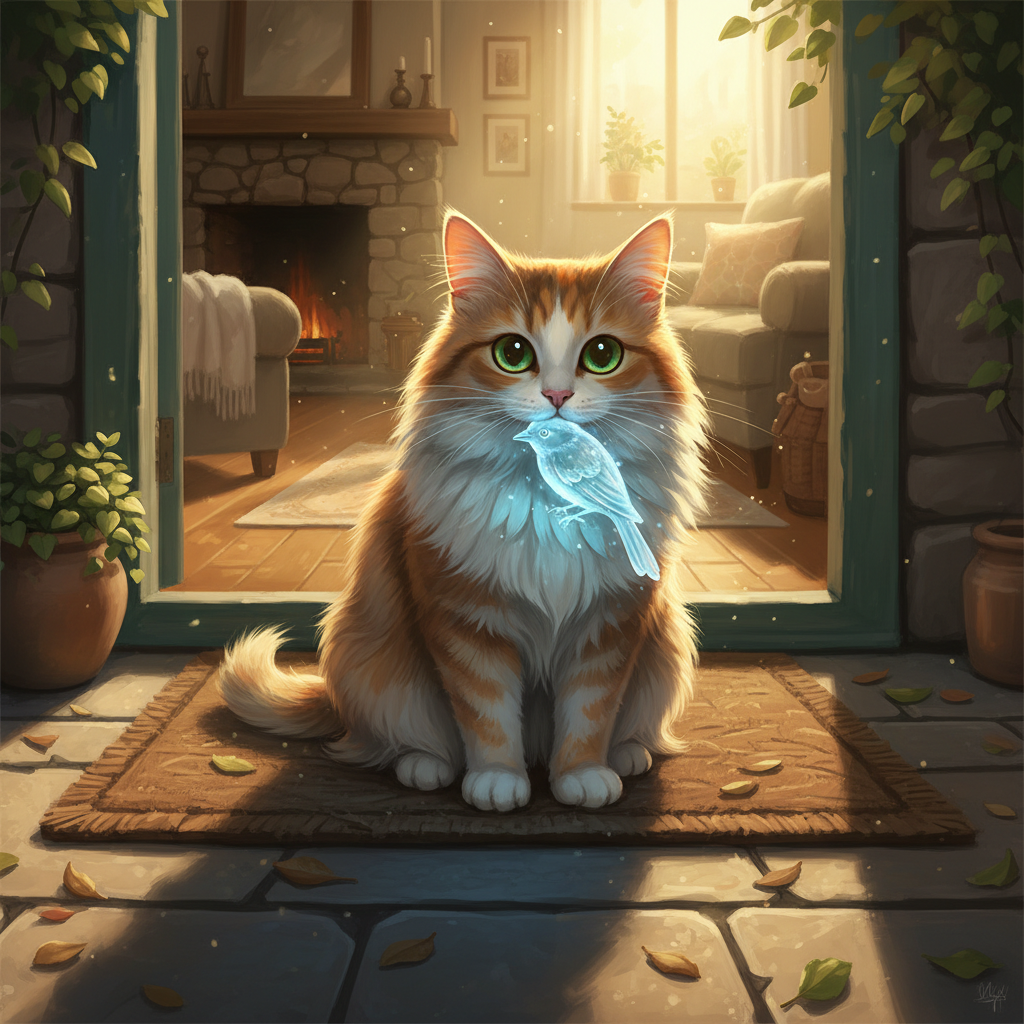 Mèo Mang 'Quà' Săn Mồi Về Nhà? Giải Mã Hành Động Yêu Thương Kỳ Lạ