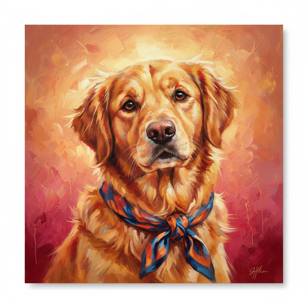 Tranh Chân Dung Thú Cưng: Giải Mã Trào Lưu Gây Sốt Của Giới Trẻ Yêu Chó Mèo 2024-2025