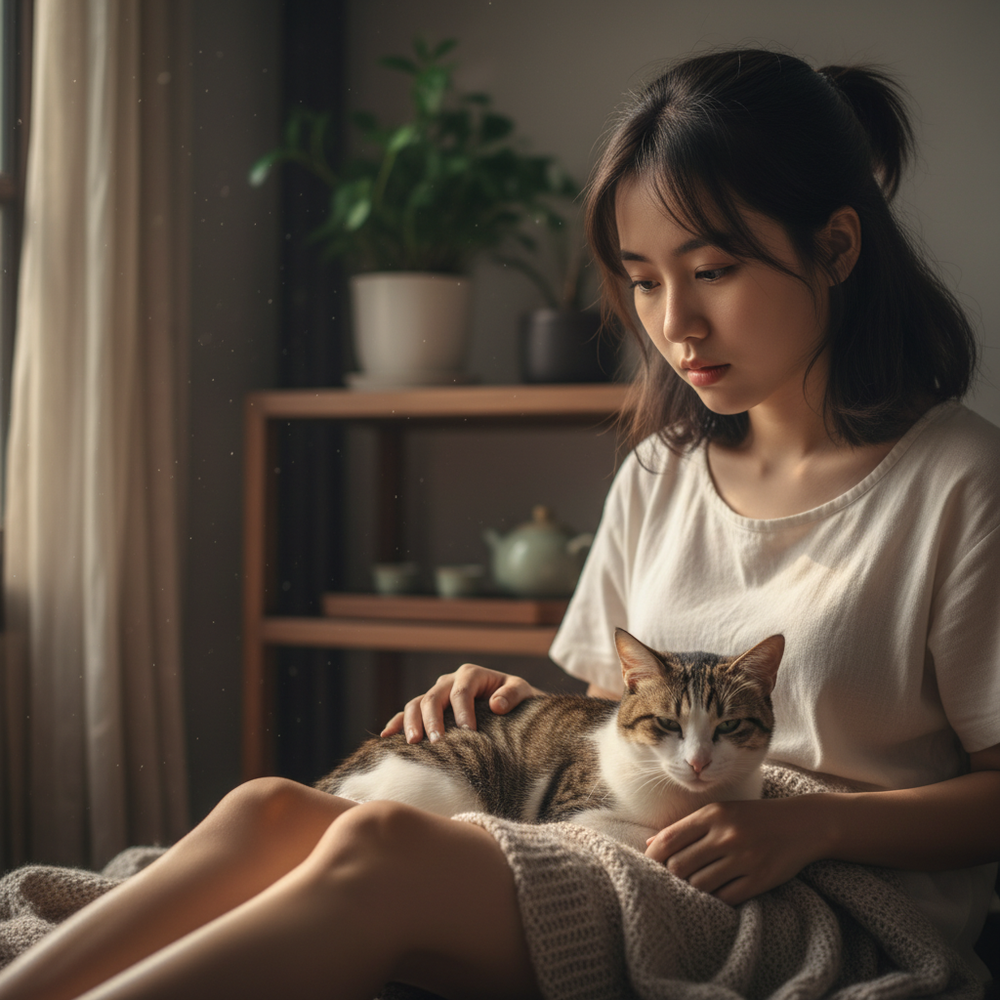 Phân biệt các loại tiêu chảy ở mèo qua màu sắc, kết cấu phân