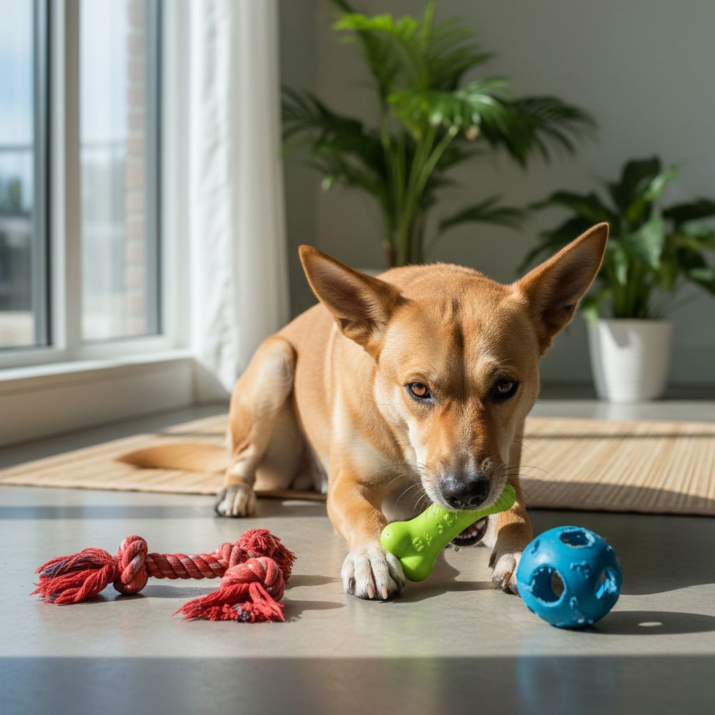 Thử Thách Độ Bền: Đồ Chơi Gặm Nhựa HDPE So Với Các Vật Liệu Khác - Lựa Chọn Nào Cho Chó 'Siêu Quậy'?