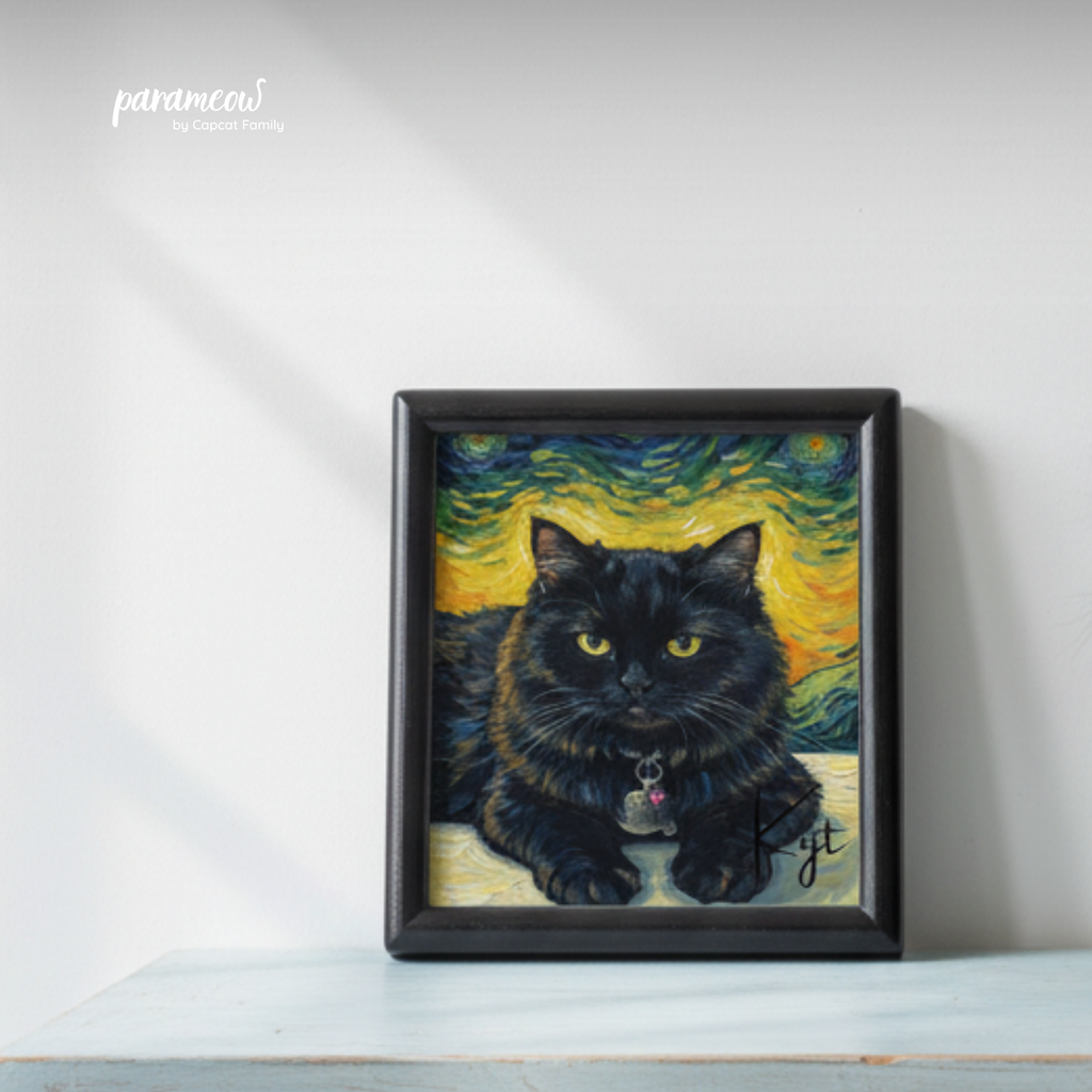 Tranh Thú Cưng - Đêm Đầy Sao Vangogh