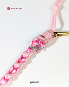 Sakura Set | Combo set quà cho chó mèo - vòng cổ. dây dắt, charm phụ kiện cá nhân hoá