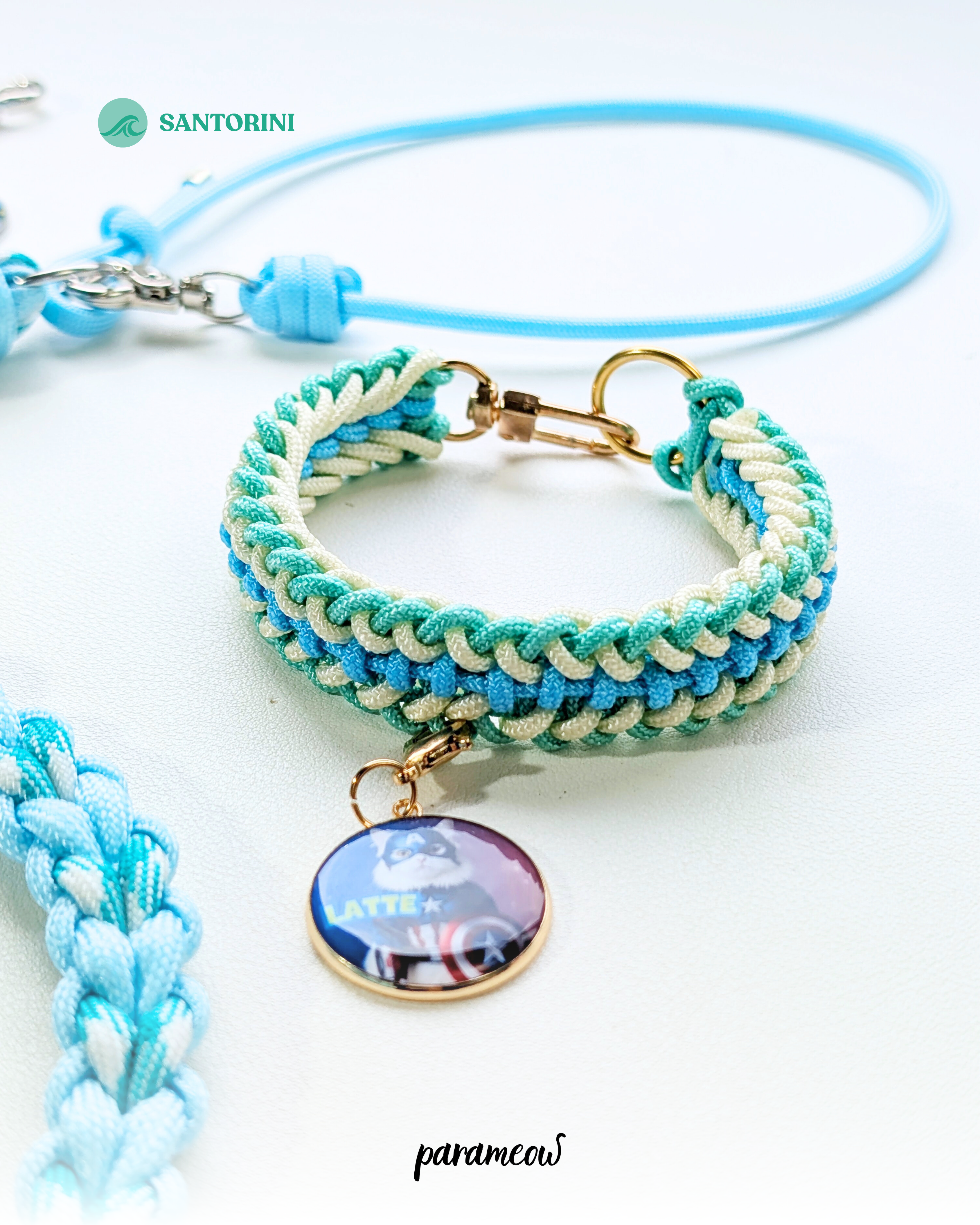 SATORINI Pet Collar | Handcrafted Pet Collar Gift Box by Parameow 