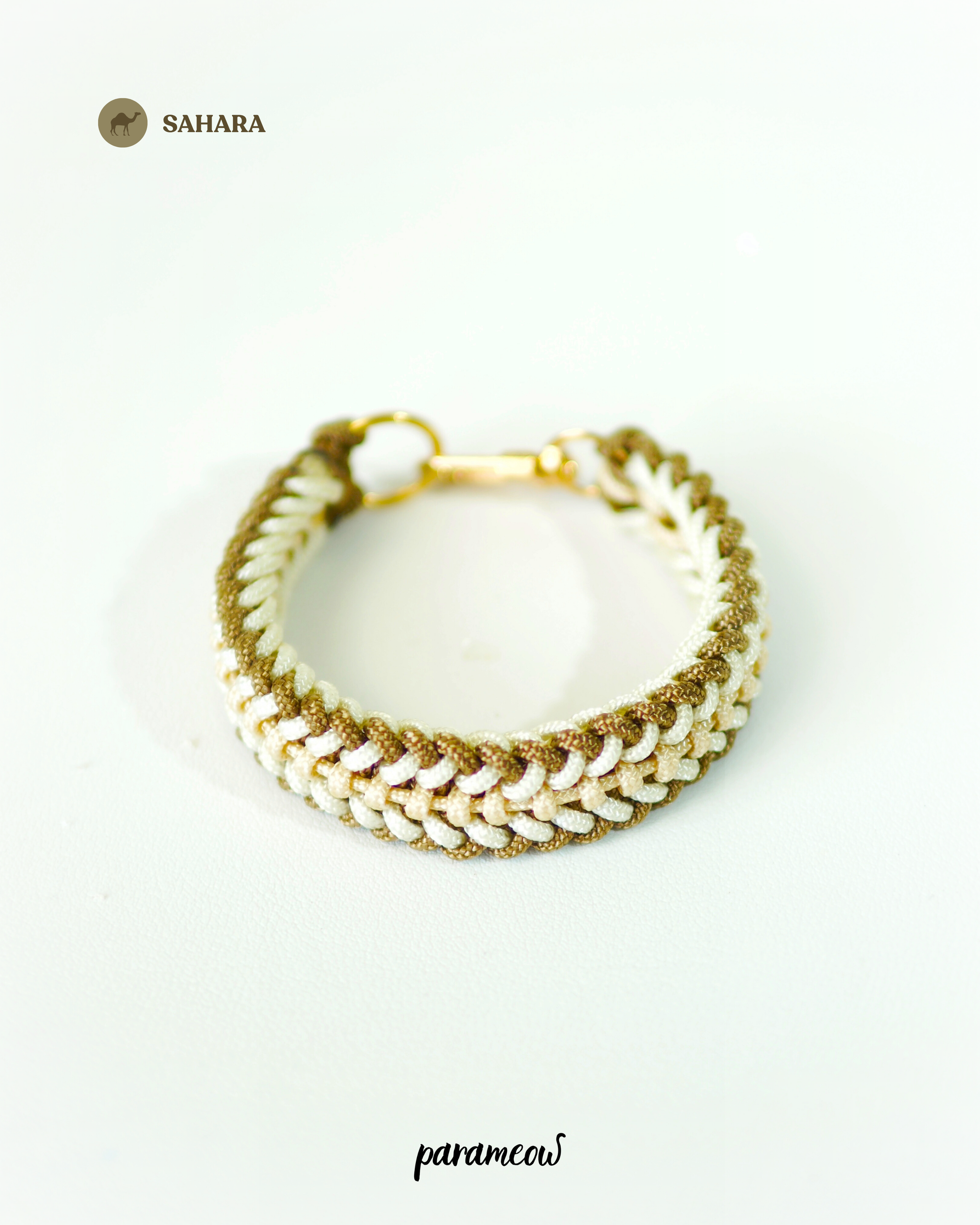 SAHARA Pet Collar | Handcrafted Pet Collar Gift Box by Parameow 