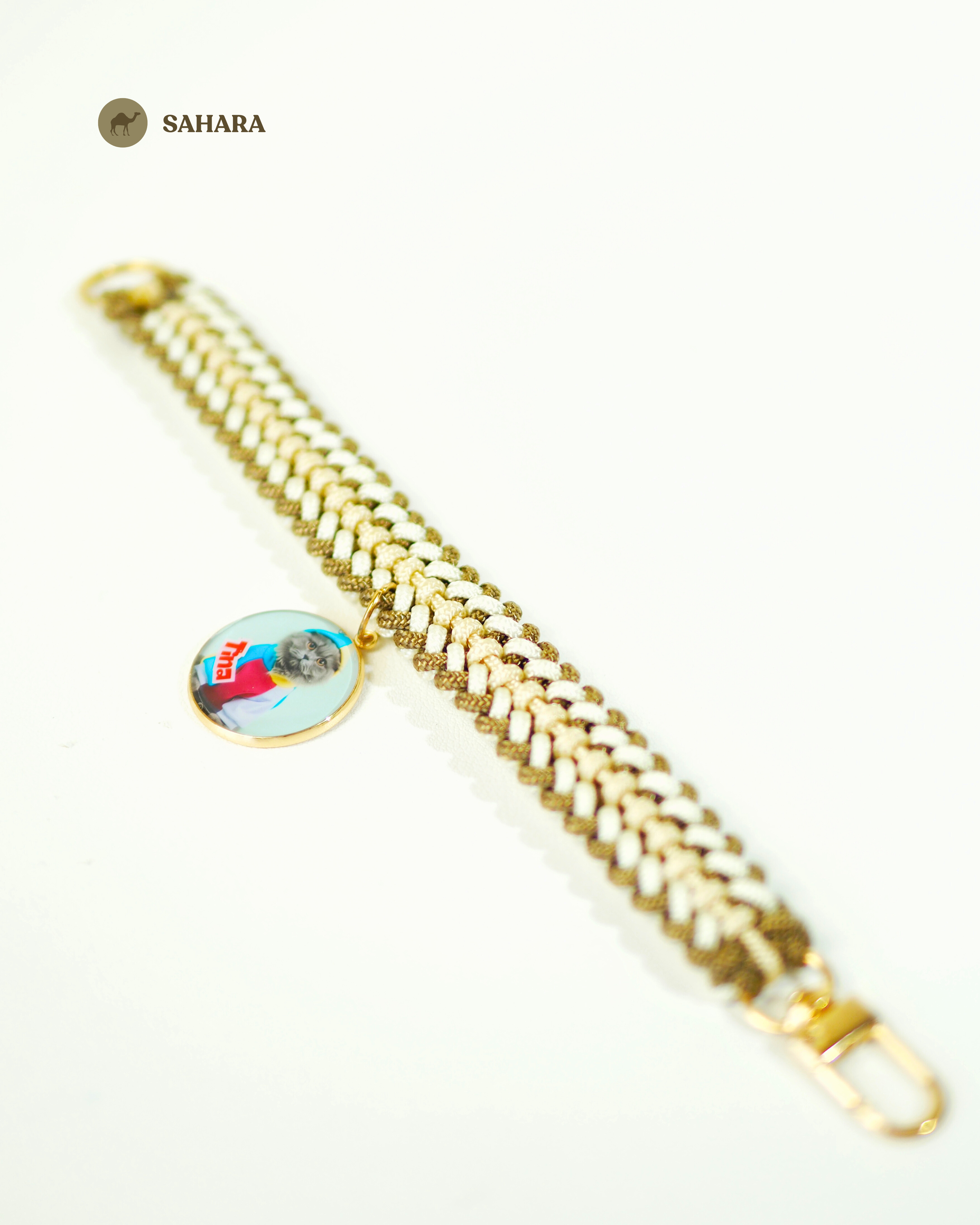 SAHARA Pet Collar | Handcrafted Pet Collar Gift Box by Parameow 