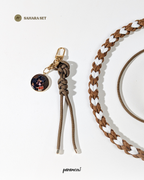 Sahara Set | Combo set quà cho chó mèo - vòng cổ. dây dắt, charm phụ kiện cá nhân hoá