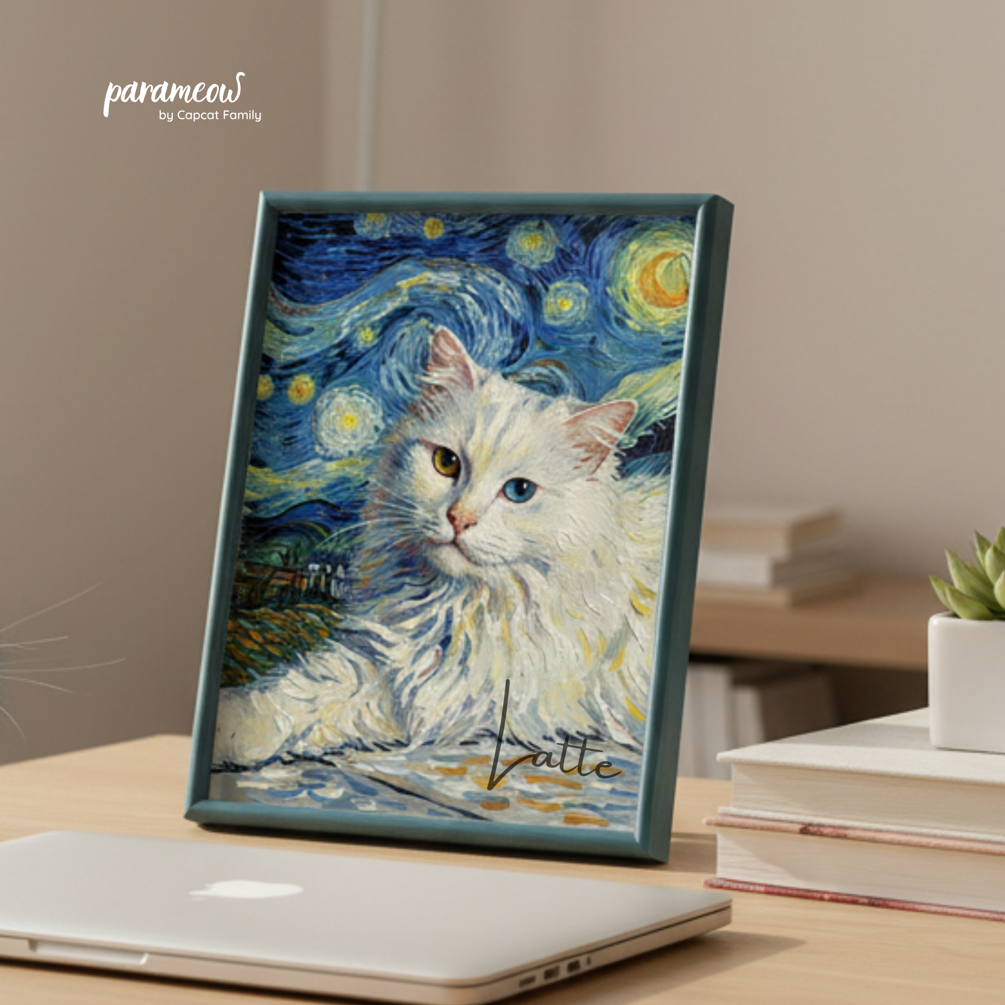 Tranh Thú Cưng - Đêm Đầy Sao Vangogh