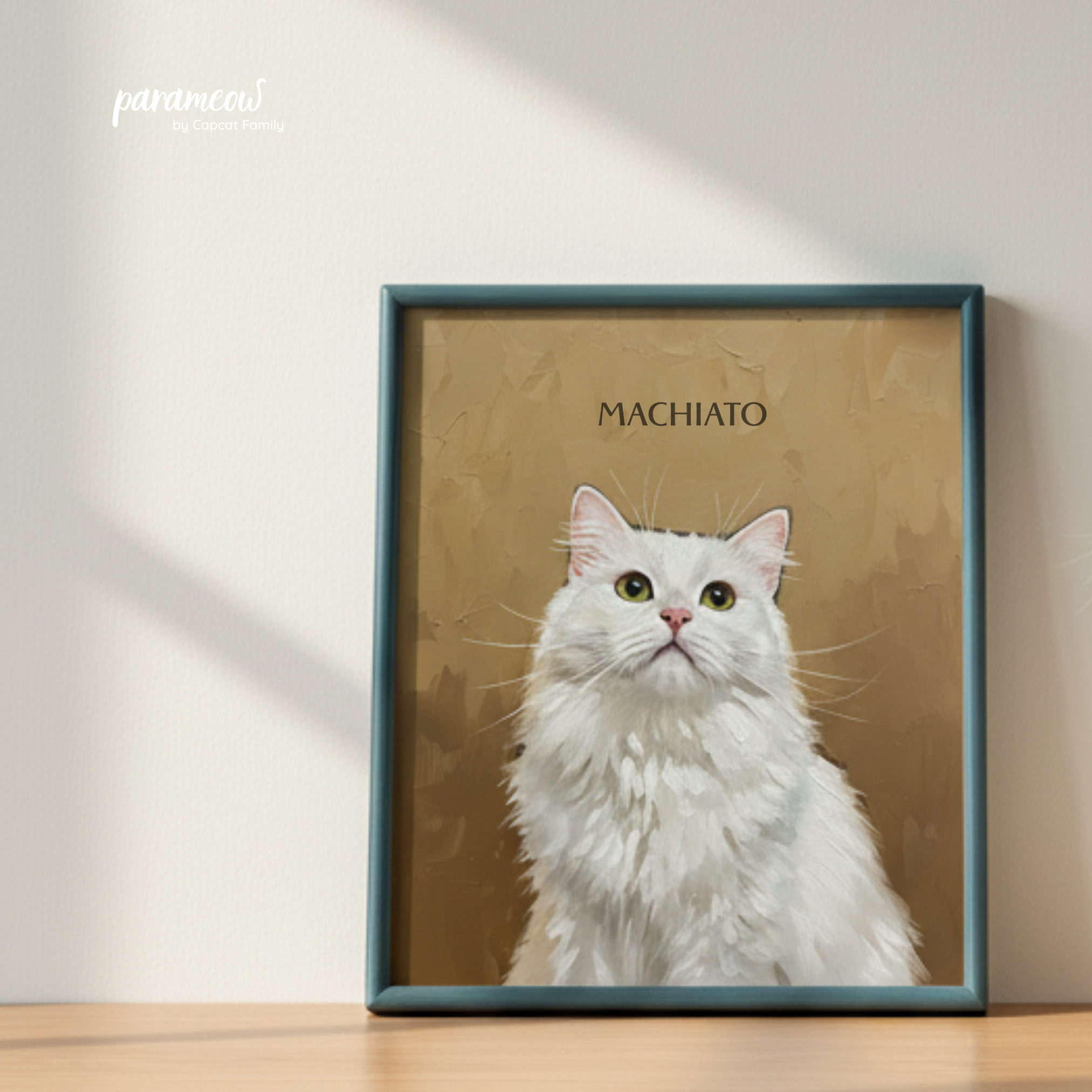 Tranh Thú Cưng - Sơn Dầu Tối Giản