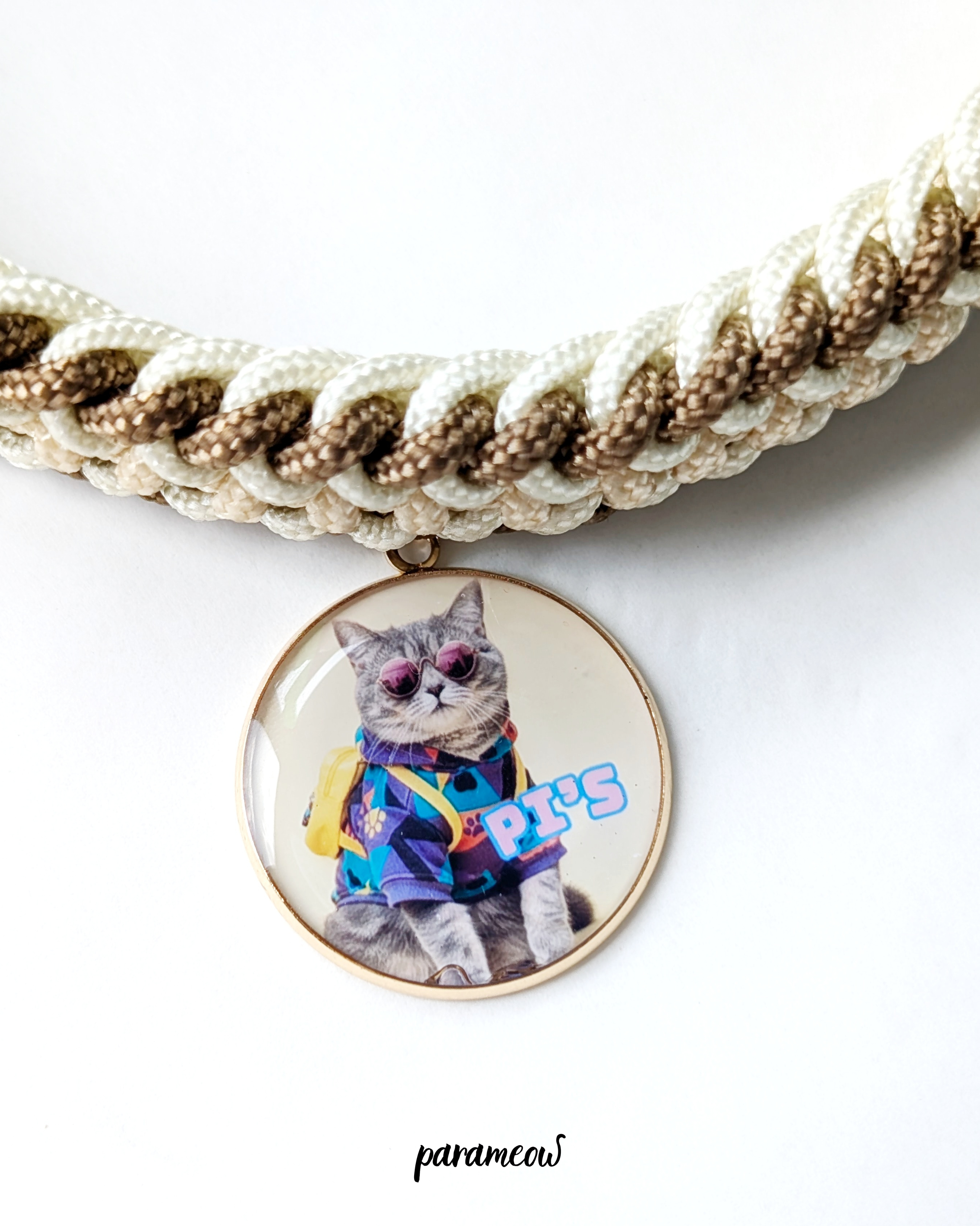 SAHARA Pet Collar | Handcrafted Pet Collar Gift Box by Parameow 