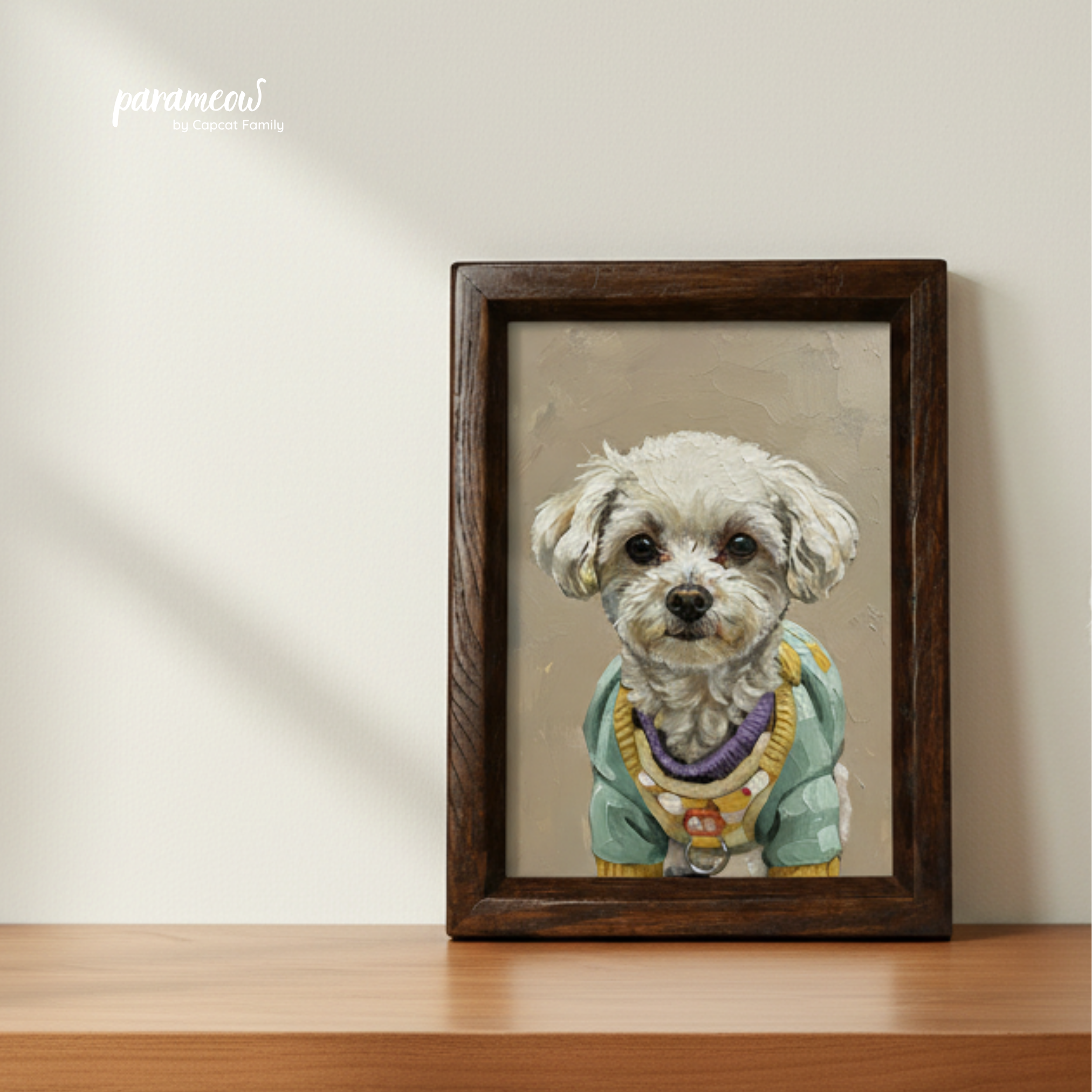 Tranh Thú Cưng - Sơn Dầu Cá Tính