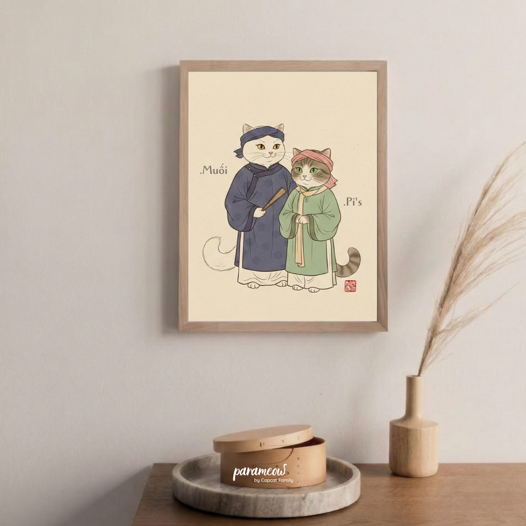 Tranh Thú Cưng - Truyền Thống Việt Nam