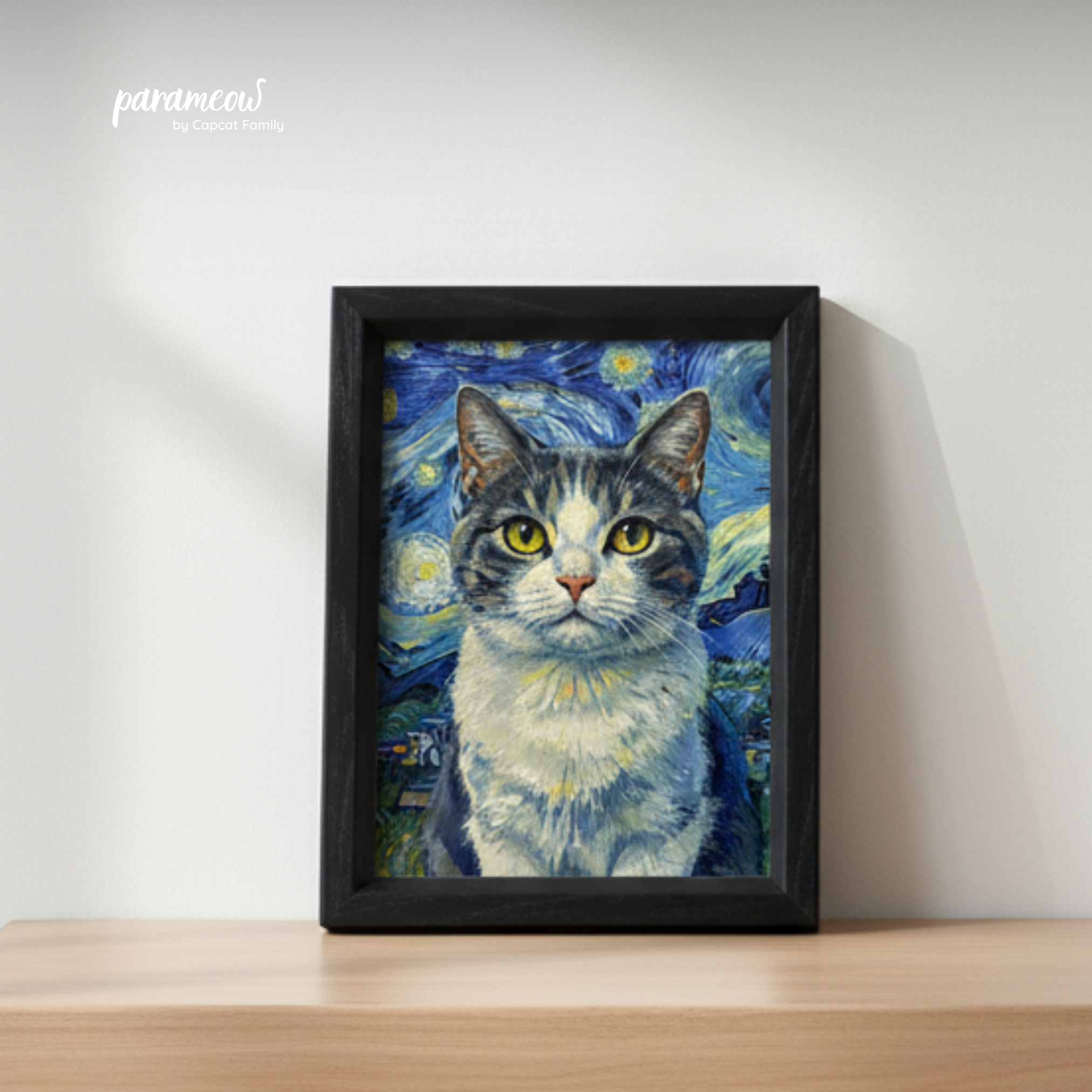 Tranh Thú Cưng - Đêm Đầy Sao Vangogh