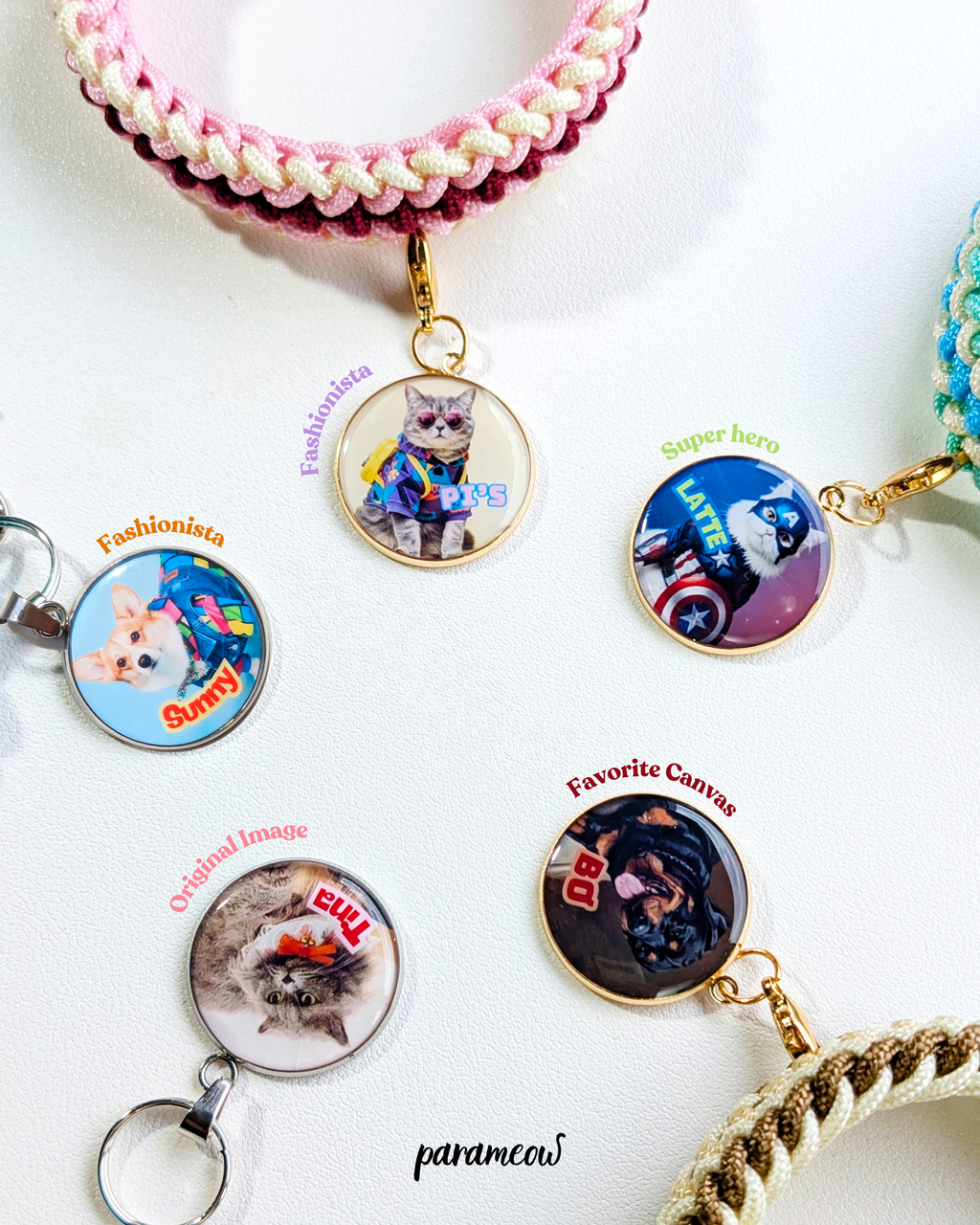 SIGNATURE PET CHARMS - Mặt charm, bảng tên cho thú cưng